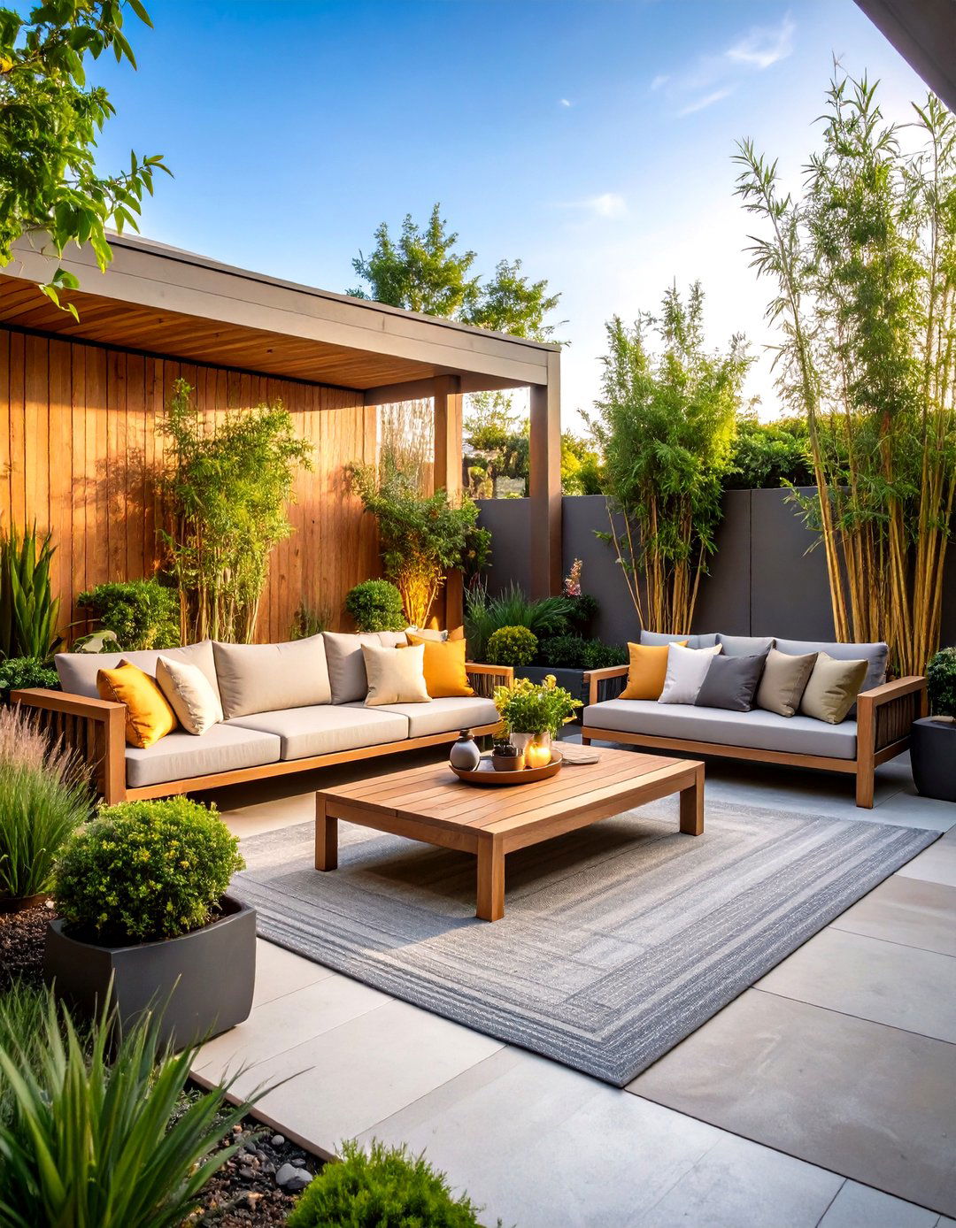 Patio Layout for Privacy - 30 patio furniture layout ideas