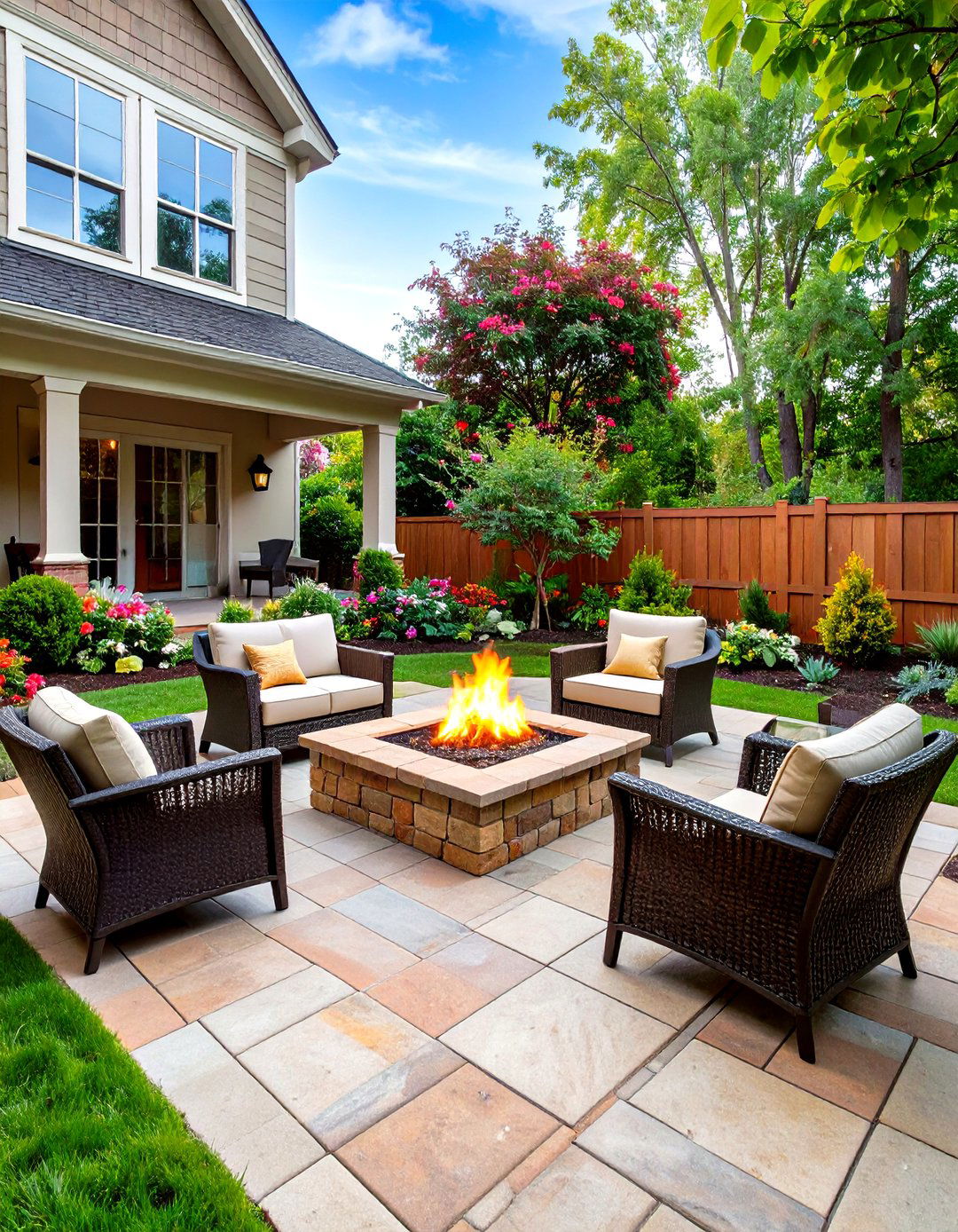 30 DIY Backyard Fire Pit Ideas Landscaping for Homes - We Love Home Blog