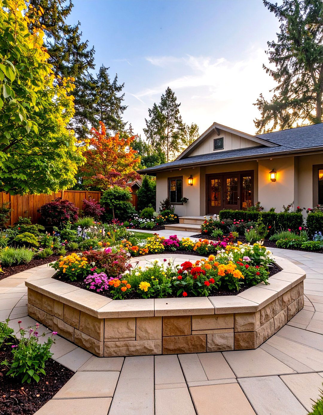 Paver Stone Raised Garden Bed - 30 raised garden beds ideas