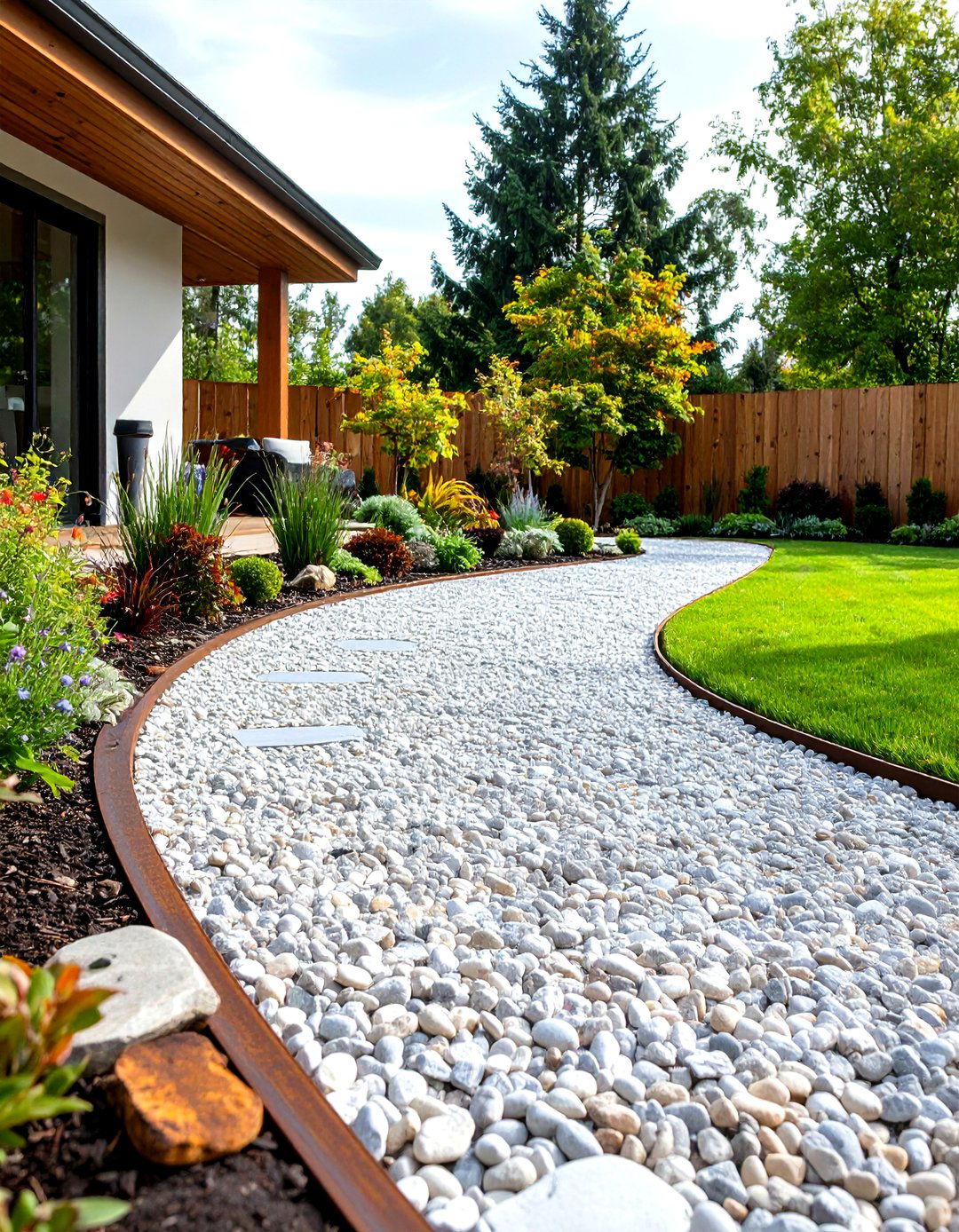 30 Pea Gravel Patio Ideas for an Easy DIY Yard - We Love Home Blog