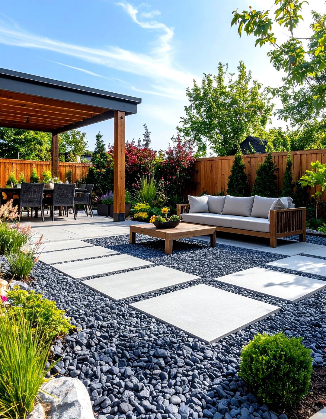 30 Pea Gravel Landscaping Ideas for Your Backyard - We Love Home Blog