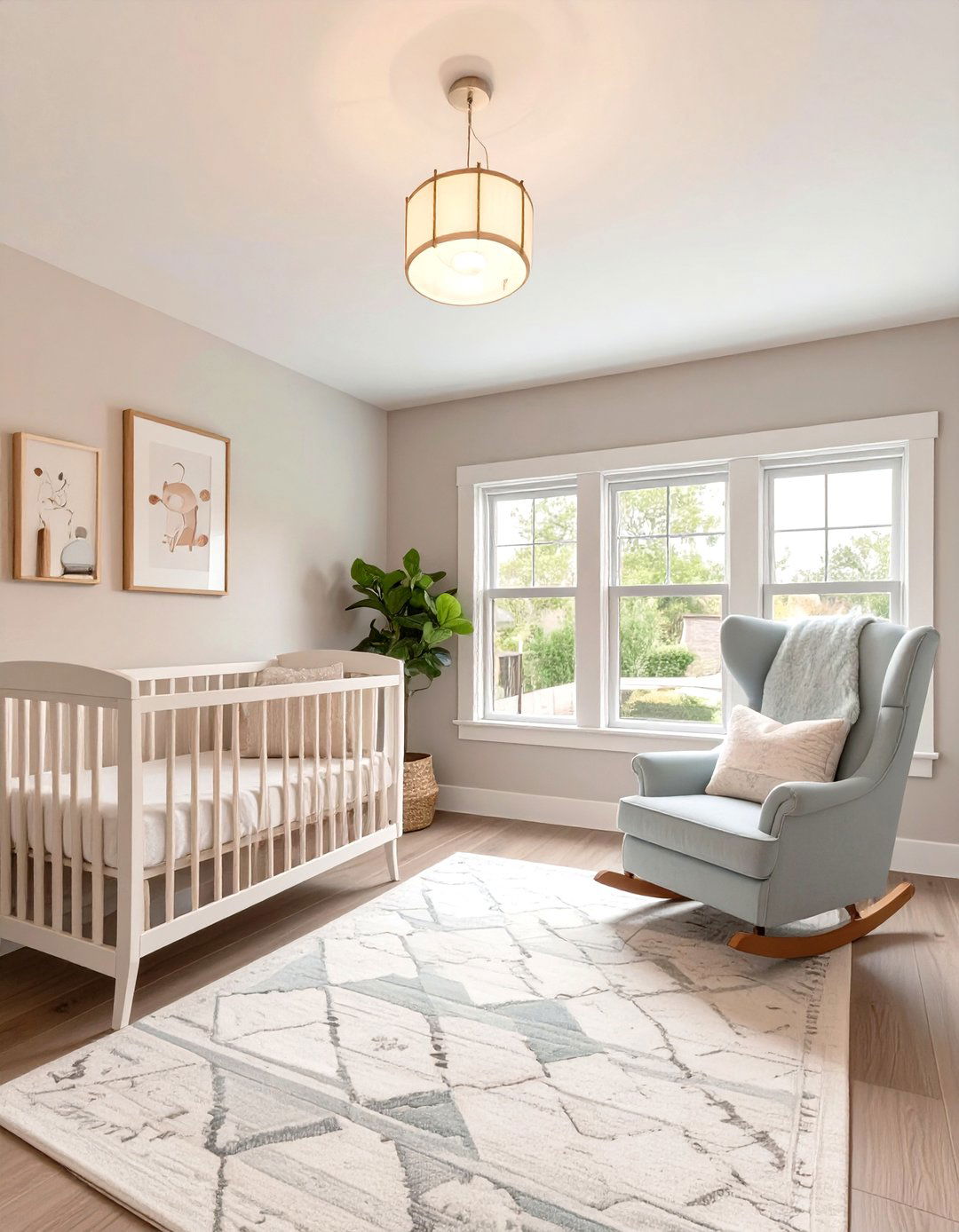 Peaceful Nursery Space - 30 bonus room above garage ideas