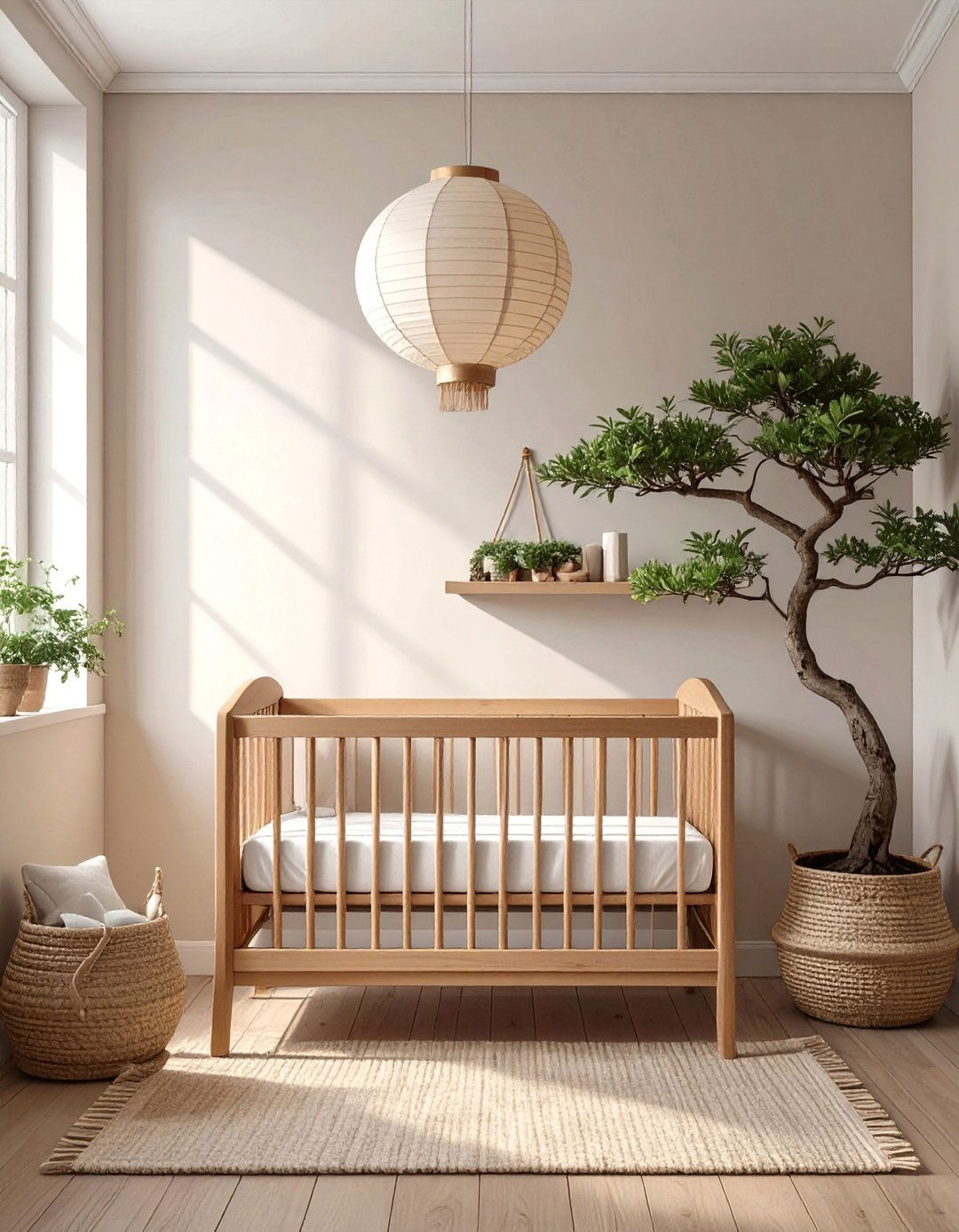 Peaceful Zen Baby Room - 30 baby room decor ideas