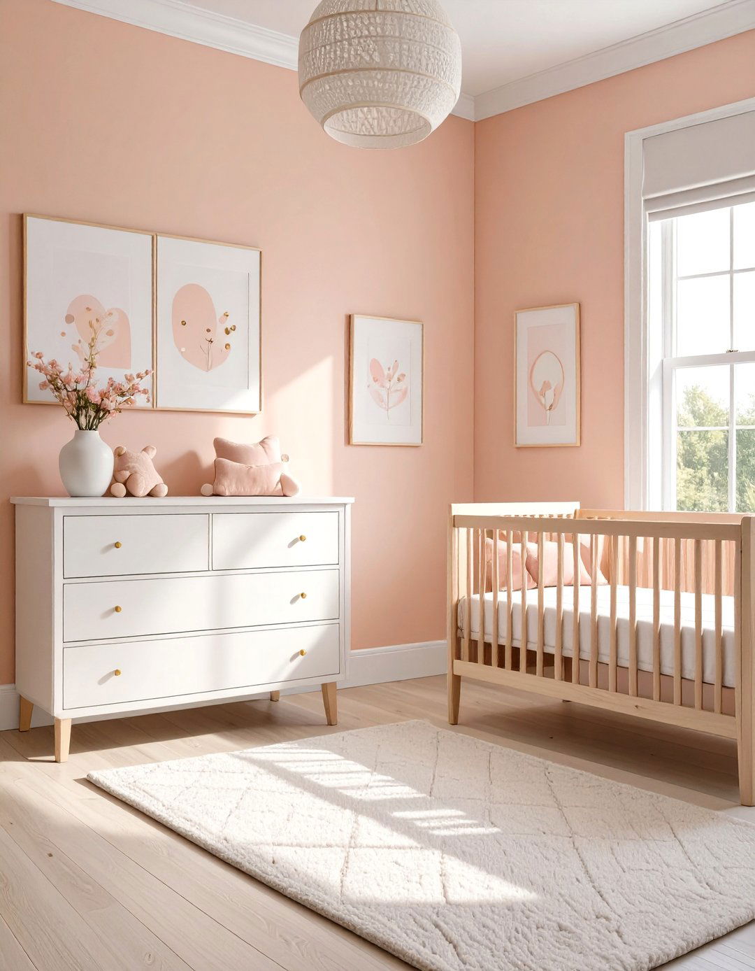 Peachy Keen Bedroom - 30 baby girl bedroom ideas
