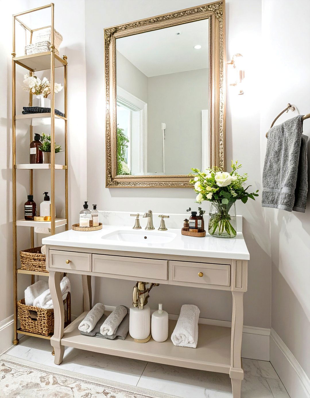30 Chic Bathroom Vanity Decor Ideas for a Spa Vibe