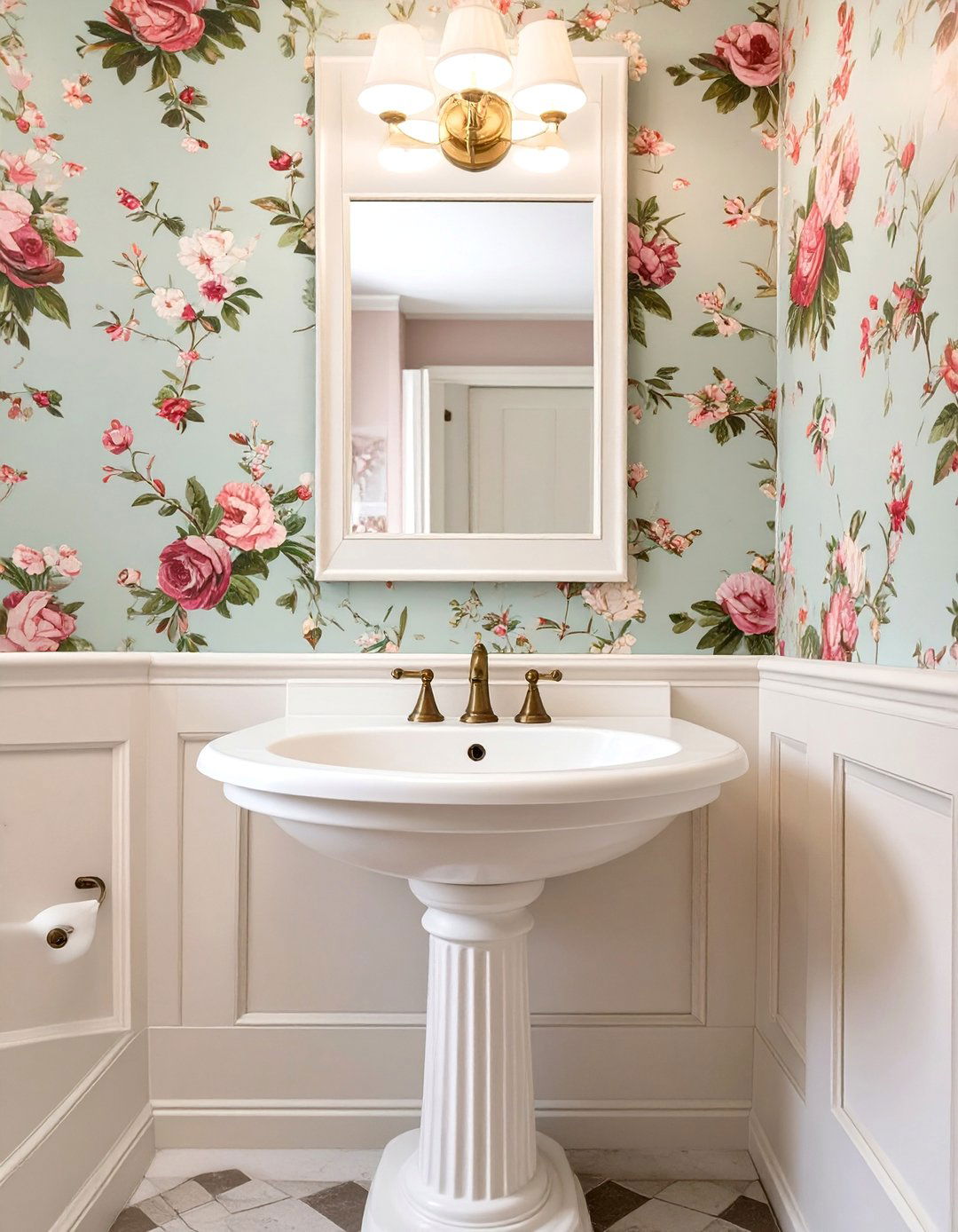 Pedestal Sink Bathroom Vanity - 30 bathroom vanity designs