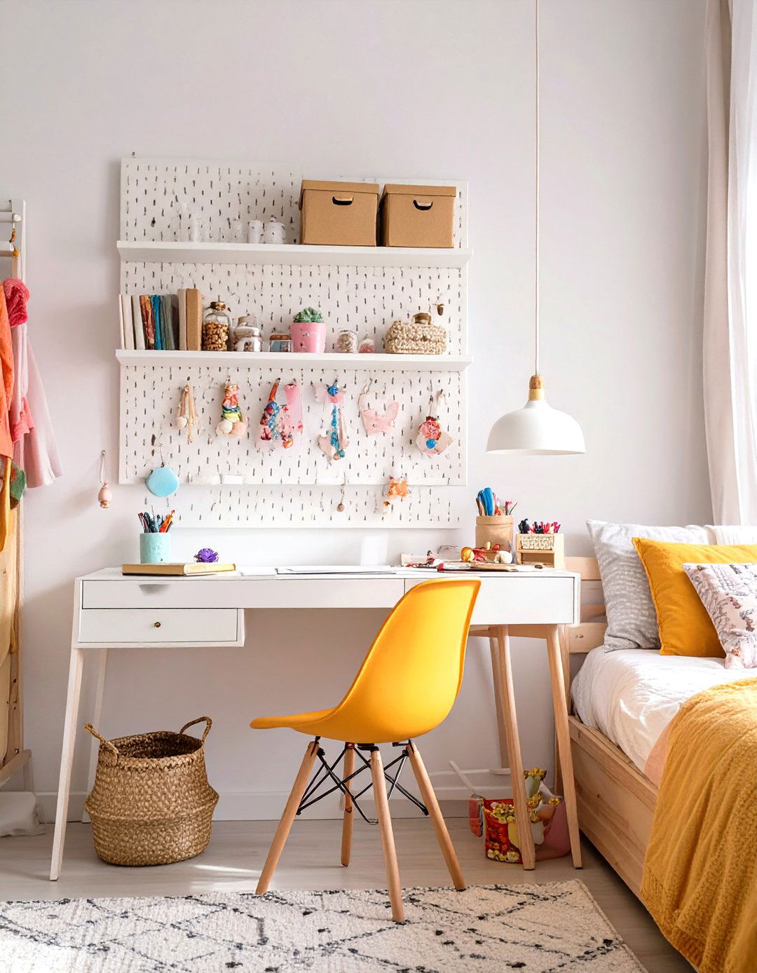 Pegboard Organizer Teenage Girl Bedroom - 30 teenage girl bedroom ideas