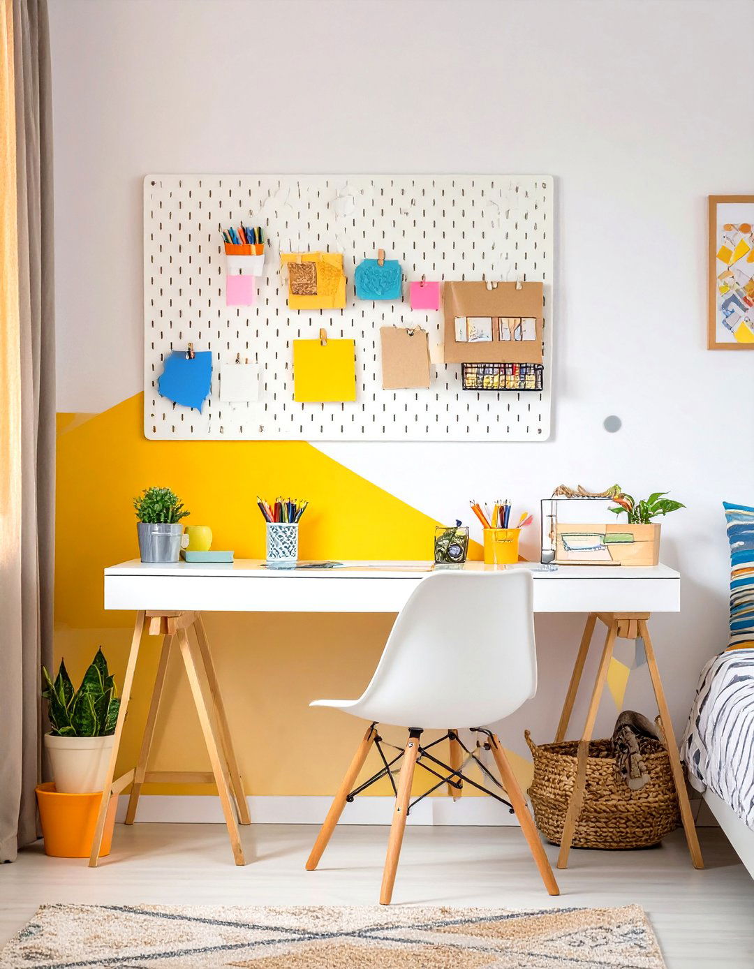 Pegboard Organizer for a Versatile Wall - 30 teenage girl room ideas