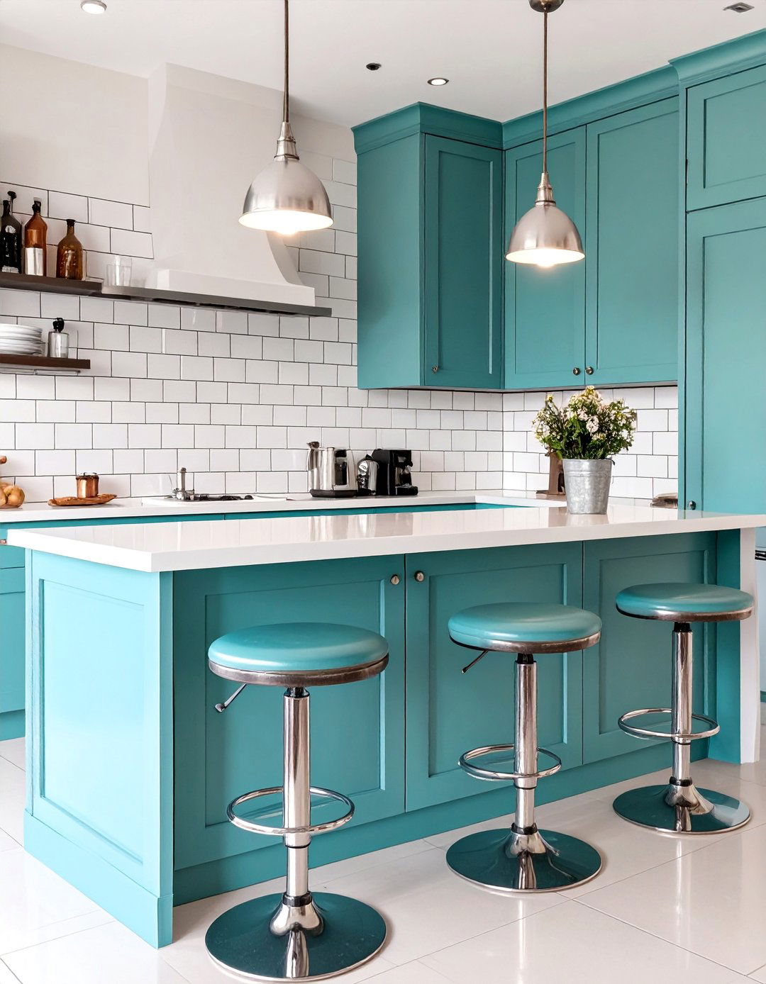 Penny Tile Bar Backsplash - 30 bar backsplash ideas