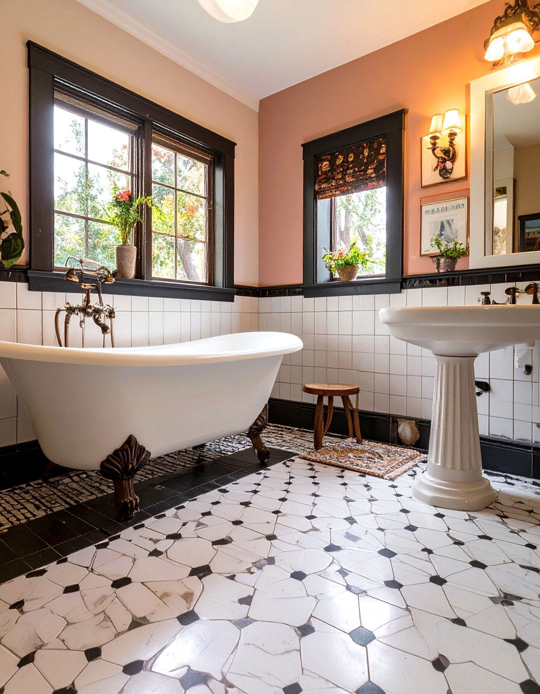 Penny Tile Bathroom Floor - 30 bathroom floor tile ideas 2025