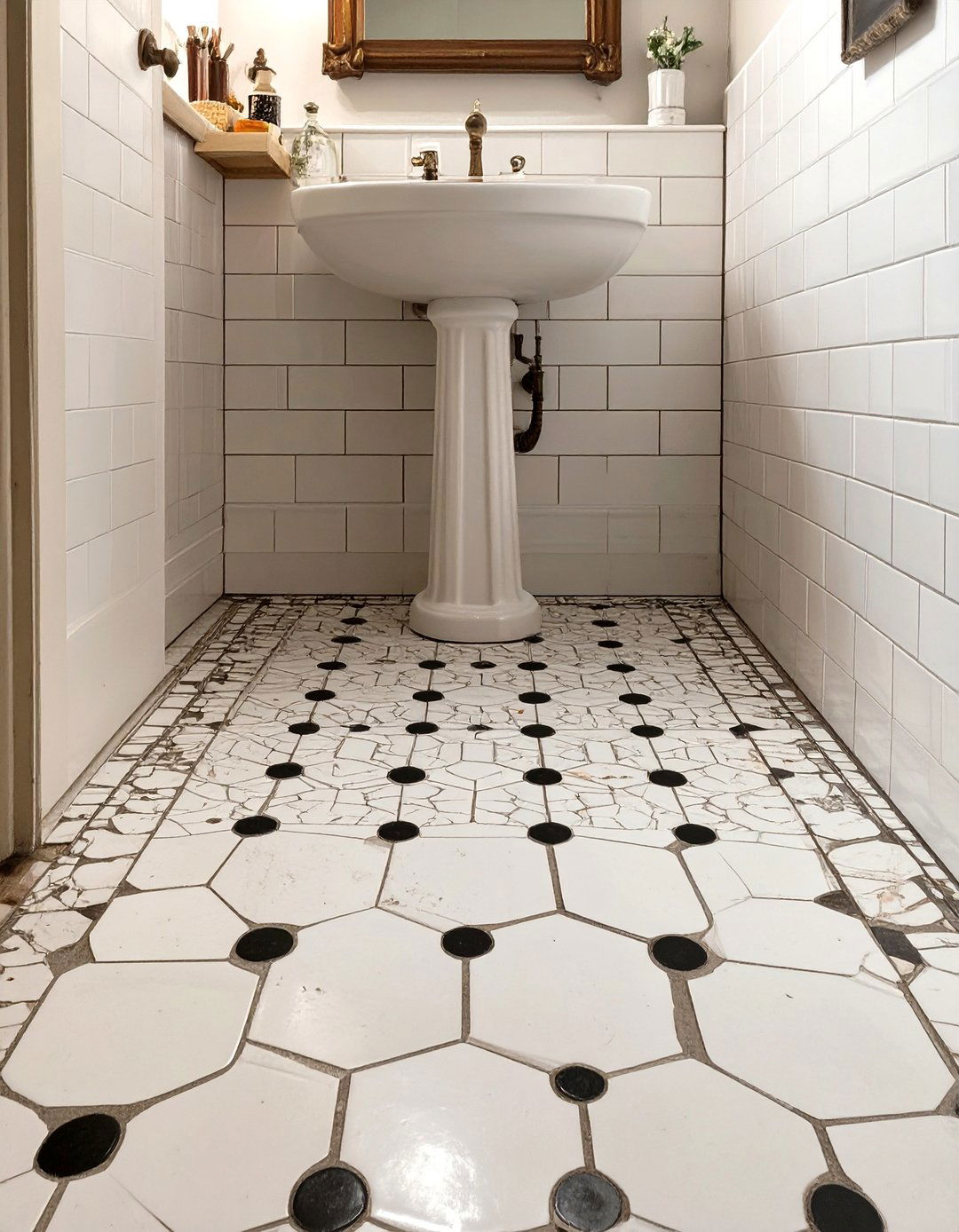 Penny Tile Bathroom Floor - 30 bathroom floor ideas