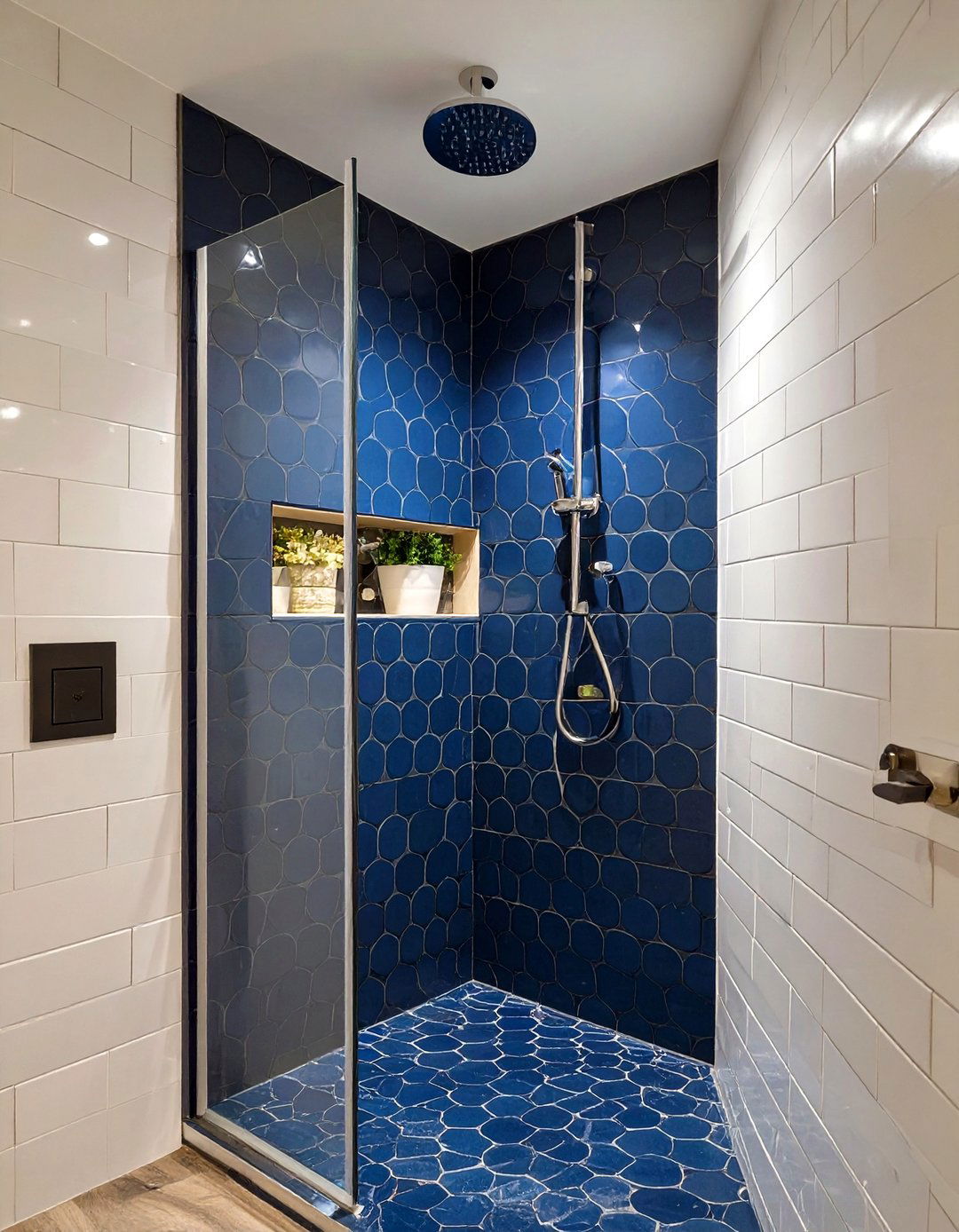 30 Small Walk In Shower Tile Ideas to Elevate Style