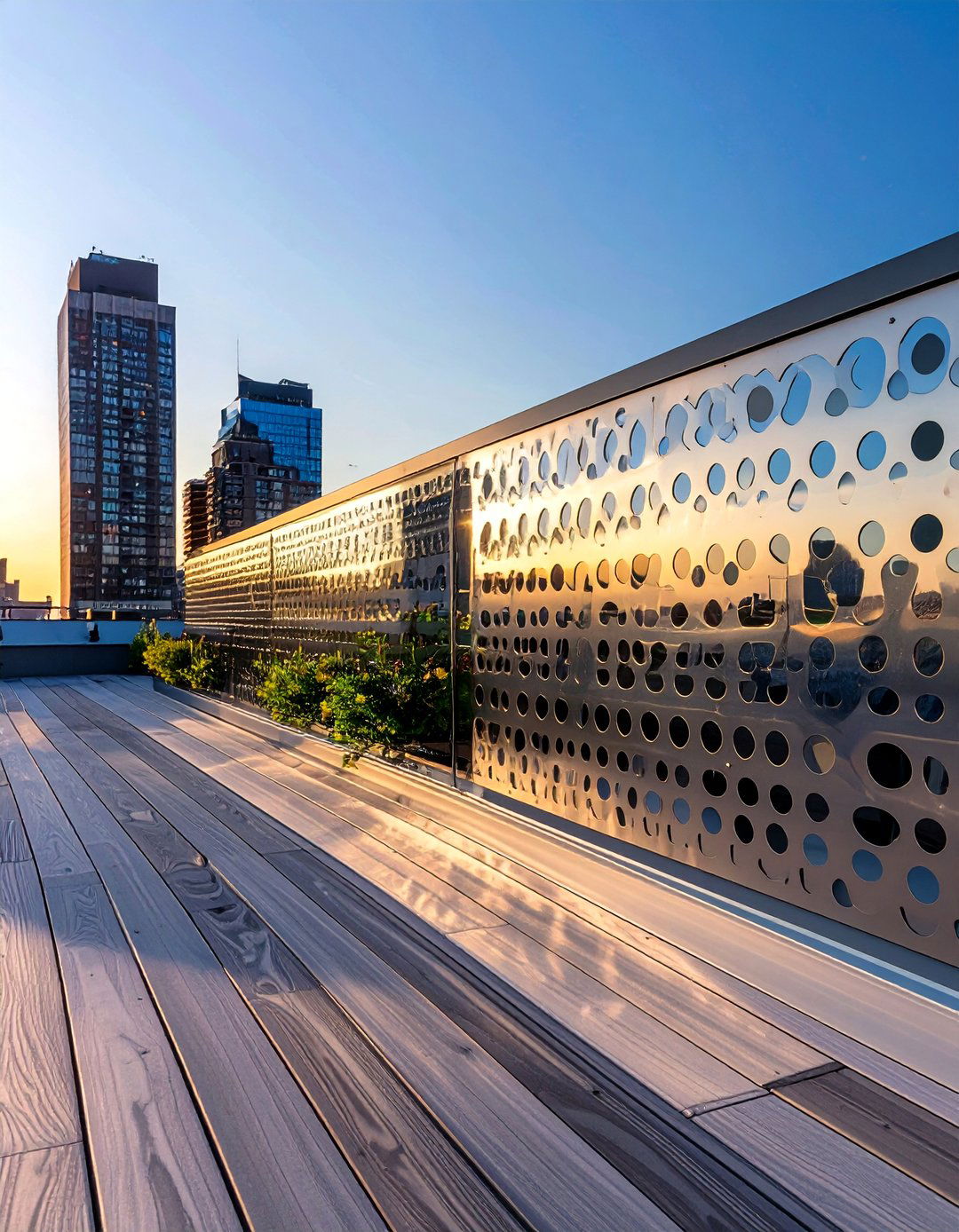 Perforated Metal Panel Fascia - 30 deck fascia ideas