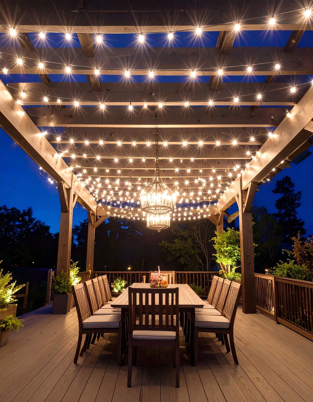 Pergola and Gazebo Lighting - 30 deck lights ideas