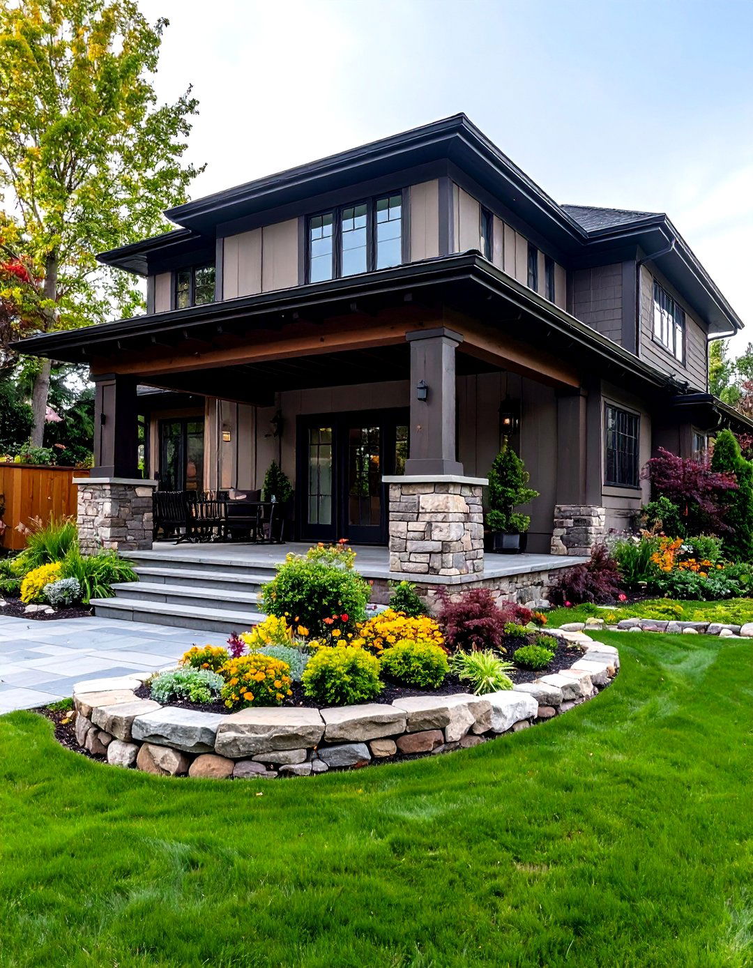 Pergola with Integrated Privacy Screens - 30 patio pergola ideas