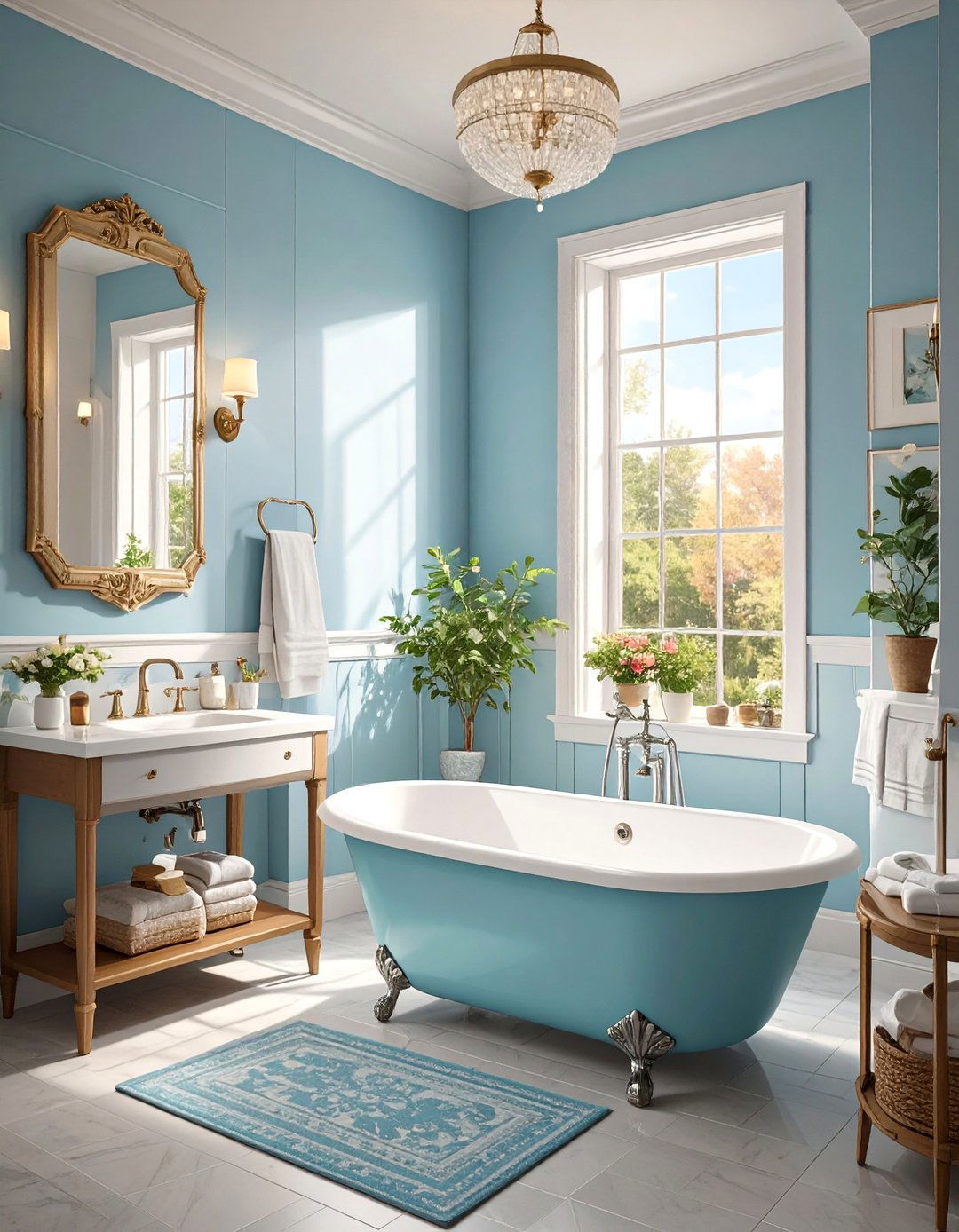 30 Bathroom Painting Ideas Photos for a Colorful Refresh