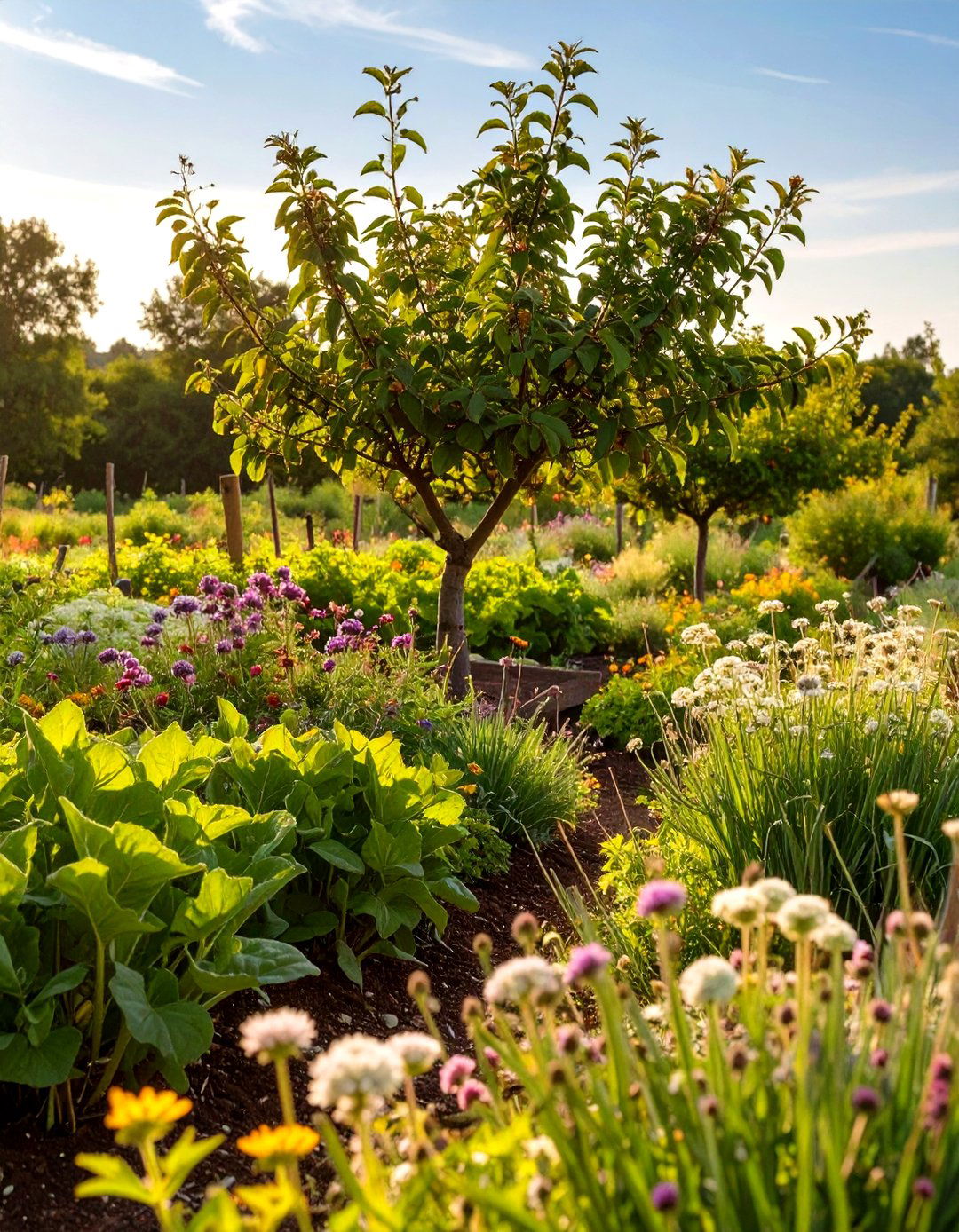 Permaculture Veggie Garden Guilds - 30 veggie garden ideas