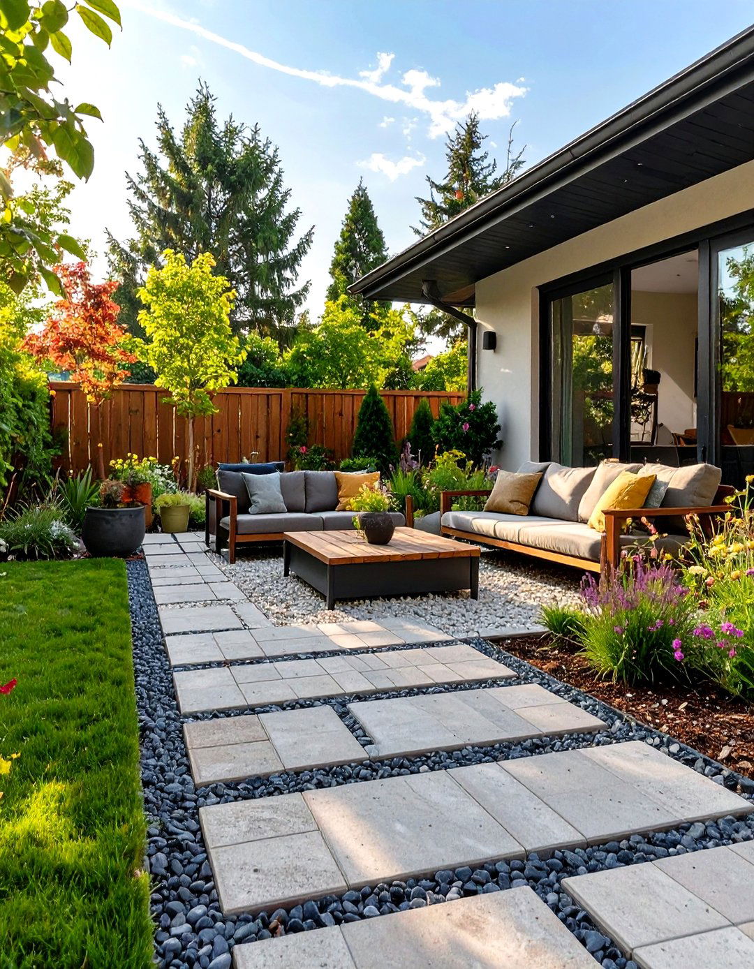 Permeable Paver Patio for Drainage - 30 simple paver patio ideas
