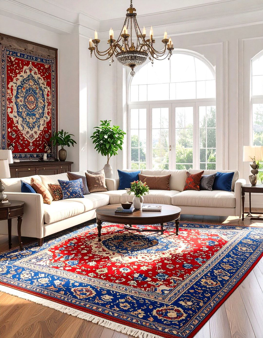 Persian and Oriental Rugs as Anchors - 30 what is traditional interior design ideas