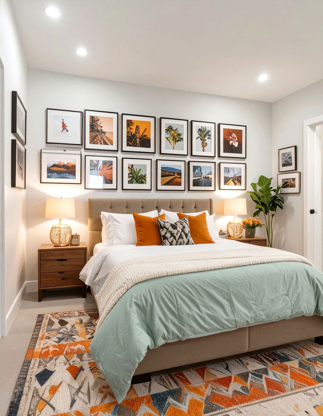 Personal Gallery Wall Bedroom - 30 basement bedroom ideas on a budget