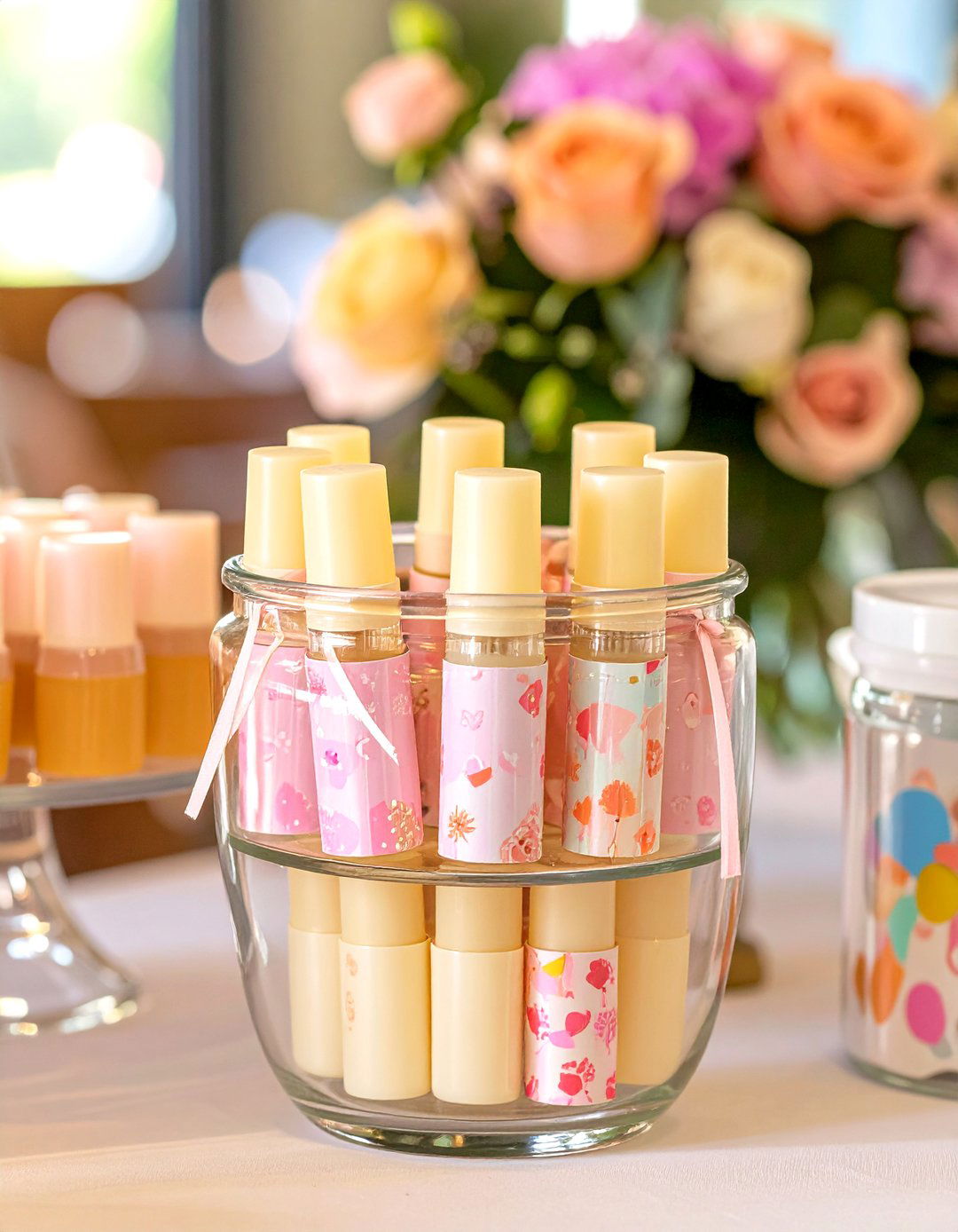 Personalized Lip Balm - 30 baby shower favors ideas