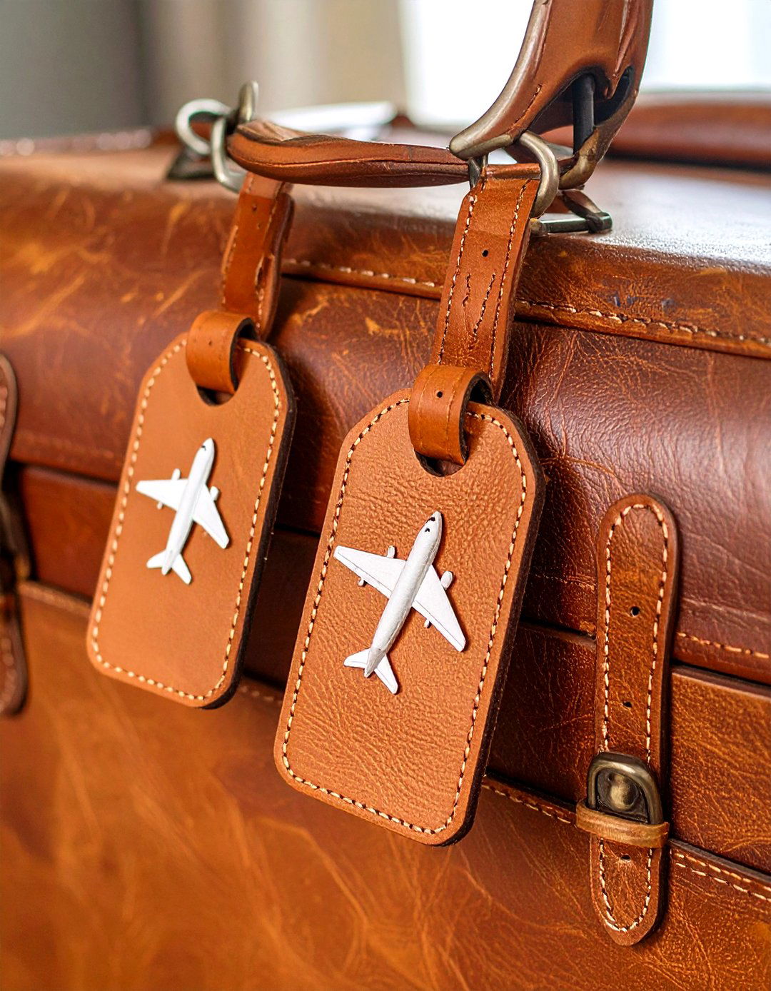 Personalized Luggage Tag Favors - 30 baby shower party favor ideas