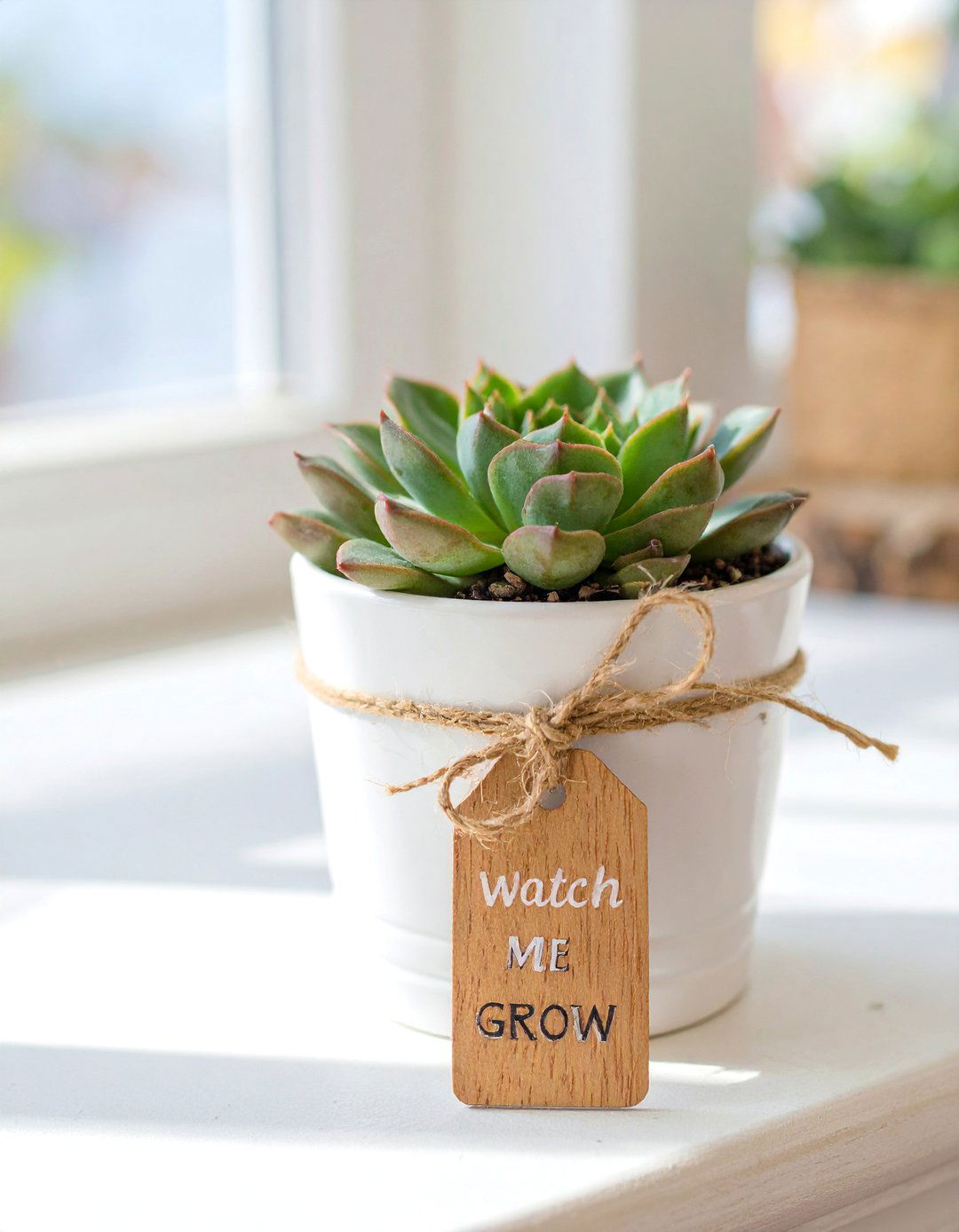 Personalized Succulent Plant Favors - 30 baby shower party favor ideas