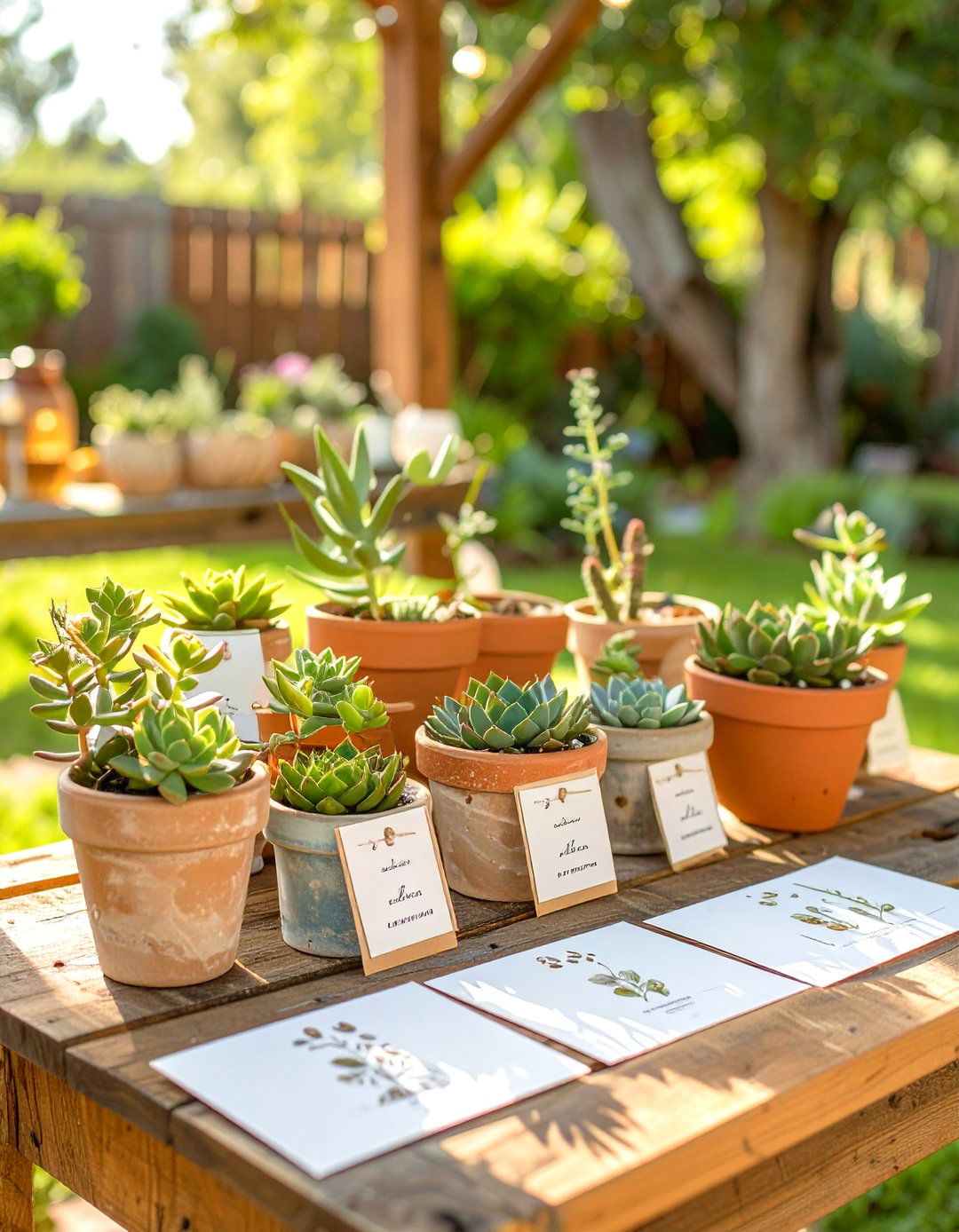 Personalized Wedding Favor Station