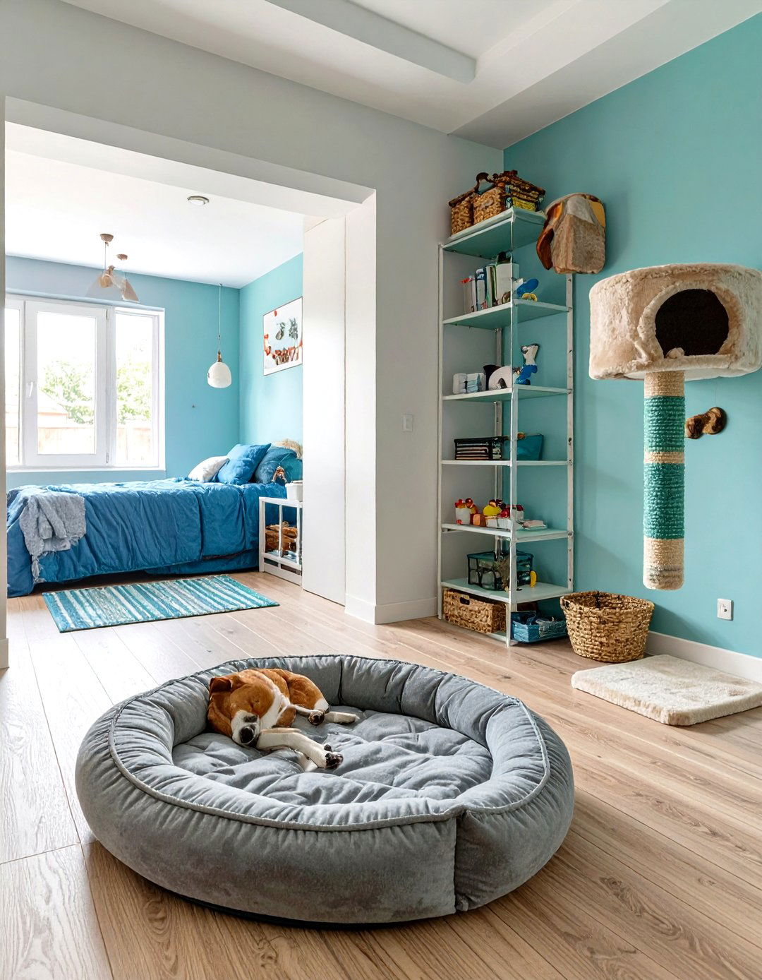 Pet Dedicated Room - 30 spare bedroom ideas