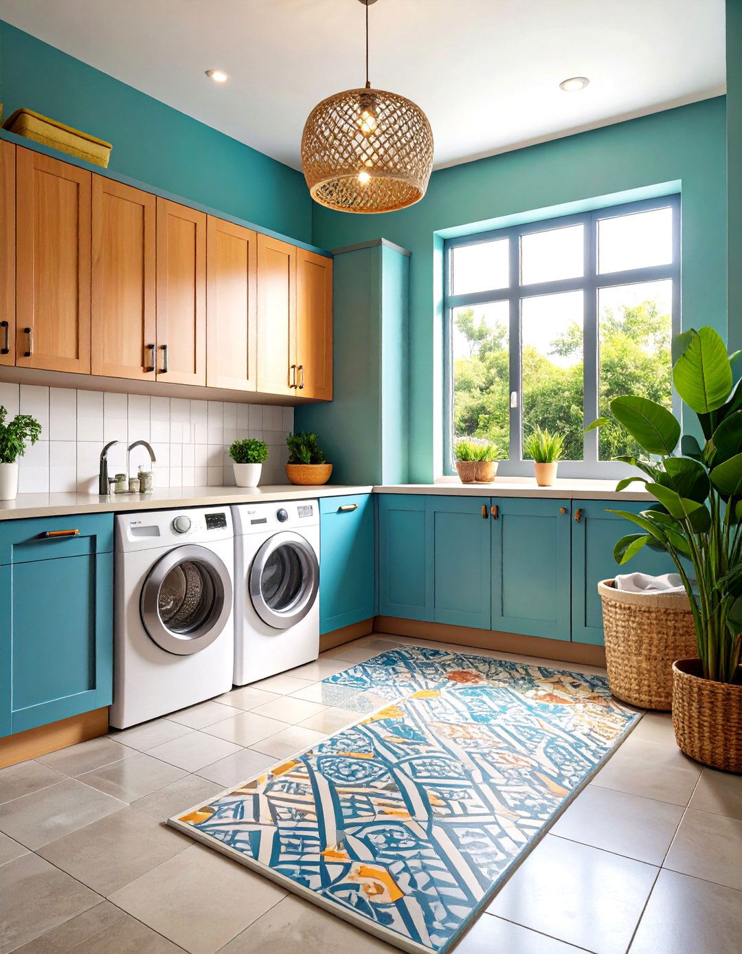 Pet Friendly Laundry Room Station - 30 laundry room design tool ideas