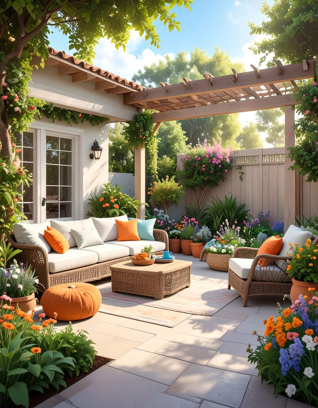 Pet Friendly Paradise Back Porch - 30 back porch decorating ideas
