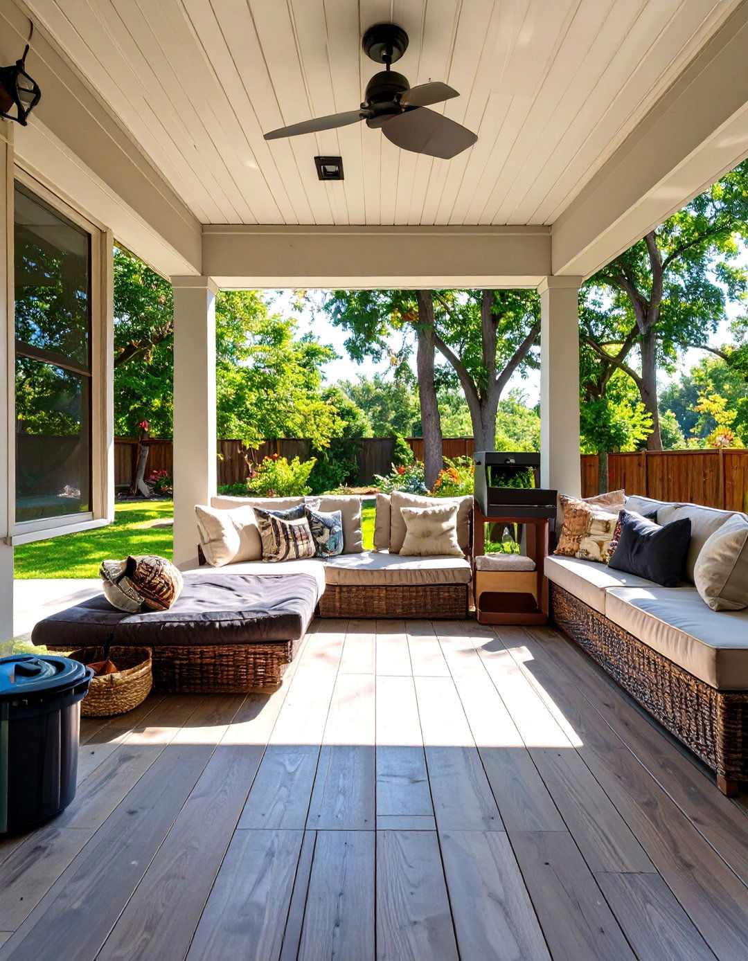 Pet Friendly Porch Paradise - 30 covered back porch ideas
