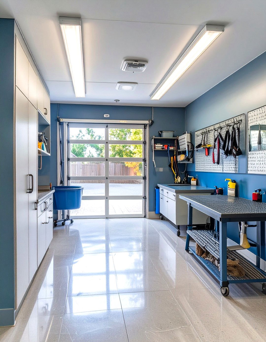 Pet Grooming and Boarding Zone - 30 garage door conversion ideas