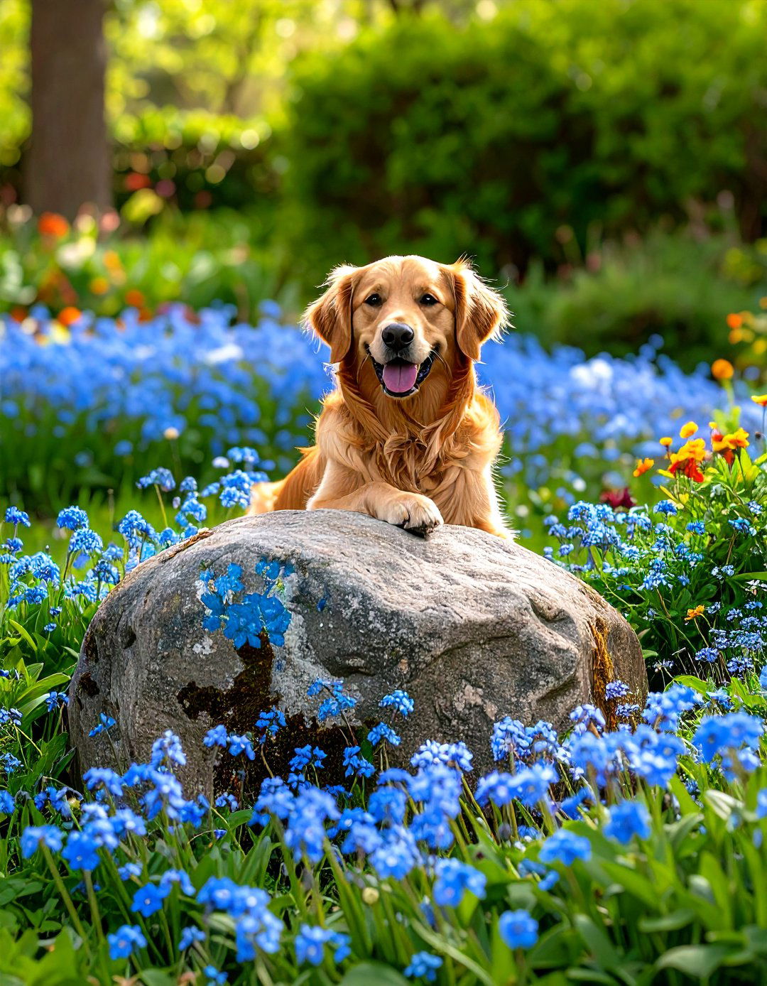 Pet Portrait Painted Rocks - 30 rock painting ideas for garden
