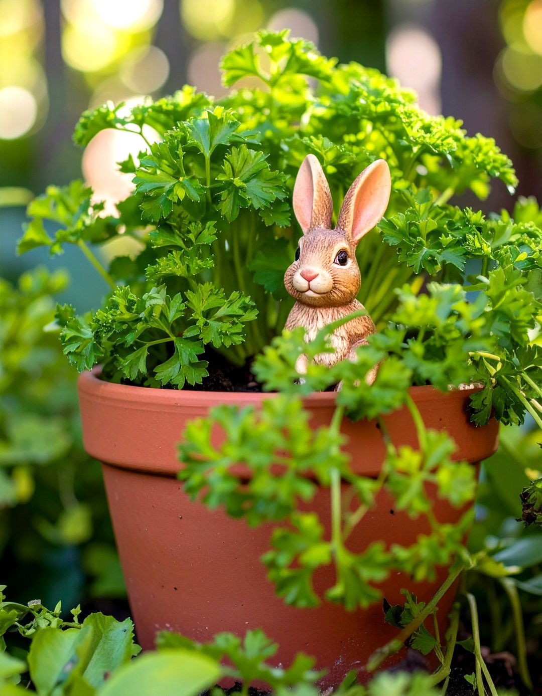 Peter Rabbit Garden Scene - 30 baby shower centerpiece ideas