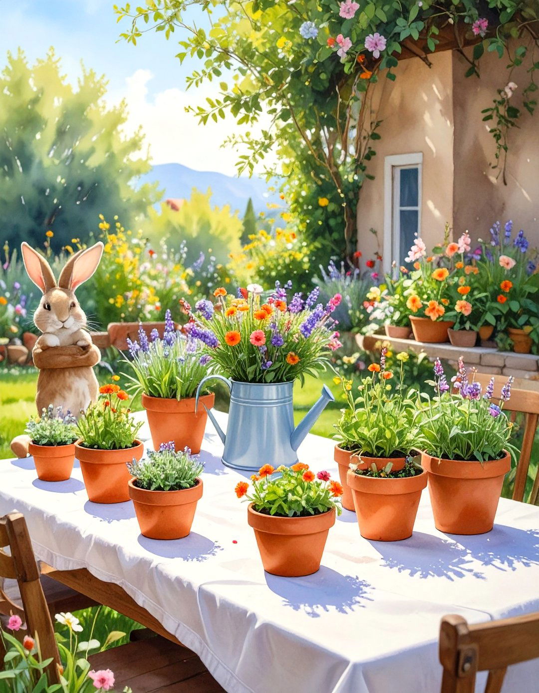 Peter Rabbit Garden Theme - 30 unique baby shower decoration ideas