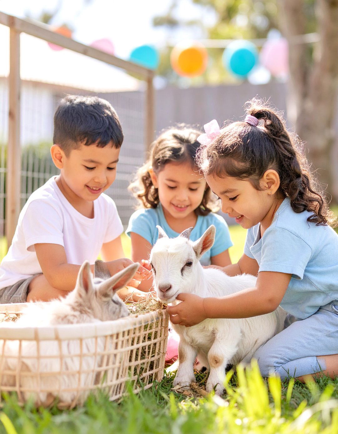 Petting Zoo Party at Home - 30 outdoor birthday party ideas