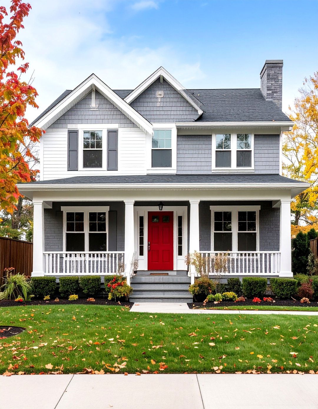 Pewter Gray for a Timeless Neutral - 30 exterior brick paint color ideas