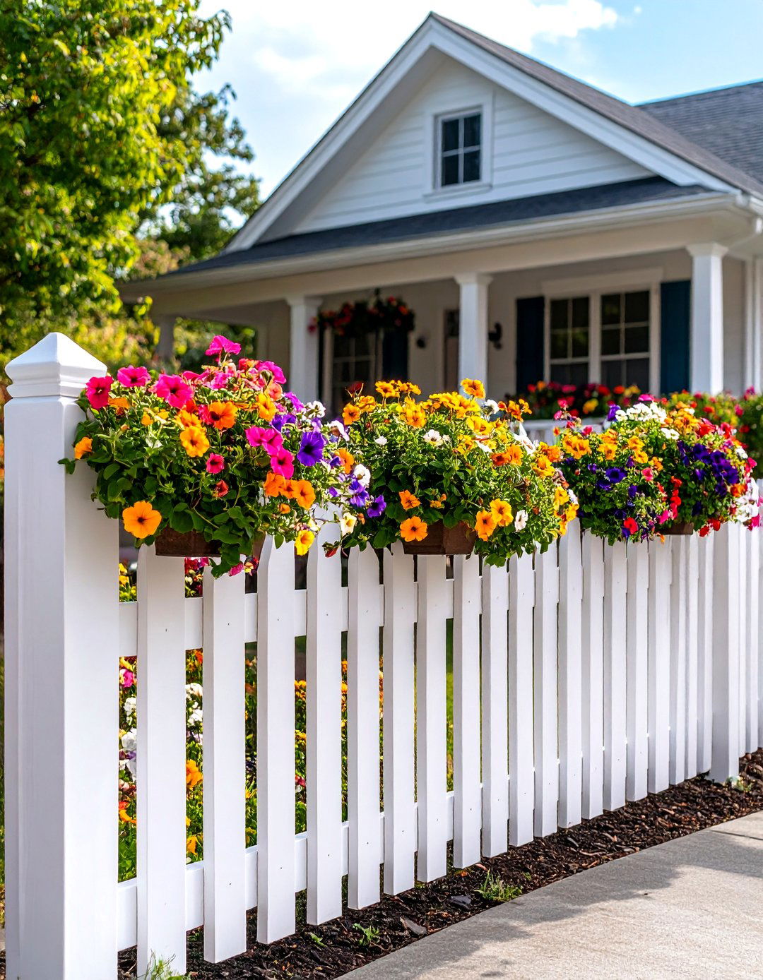 30 Front Yard Fence Ideas with Gate for Extra Security