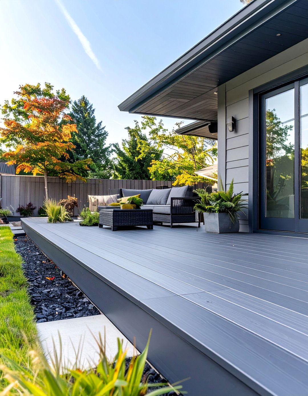 Picture Frame Border Fascia - 30 deck fascia ideas
