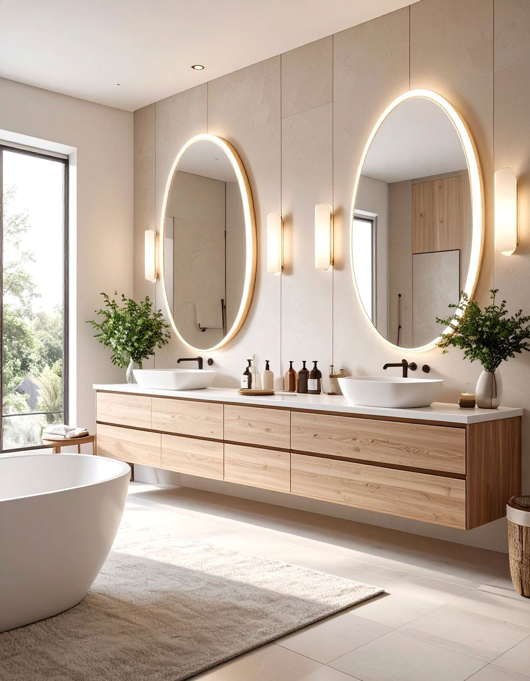 Pill Shaped Bathroom Mirror - 30 bathroom mirrors ideas