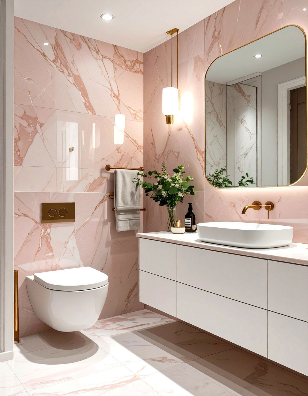 30 Luxurious Marble Bathroom Ideas for a Spa Feel - We Love Home Blog