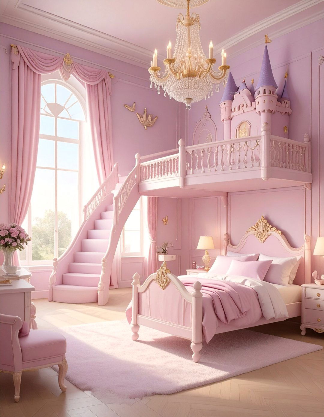 30 Cute Pink Girl Bedroom Design Ideas for Your Home