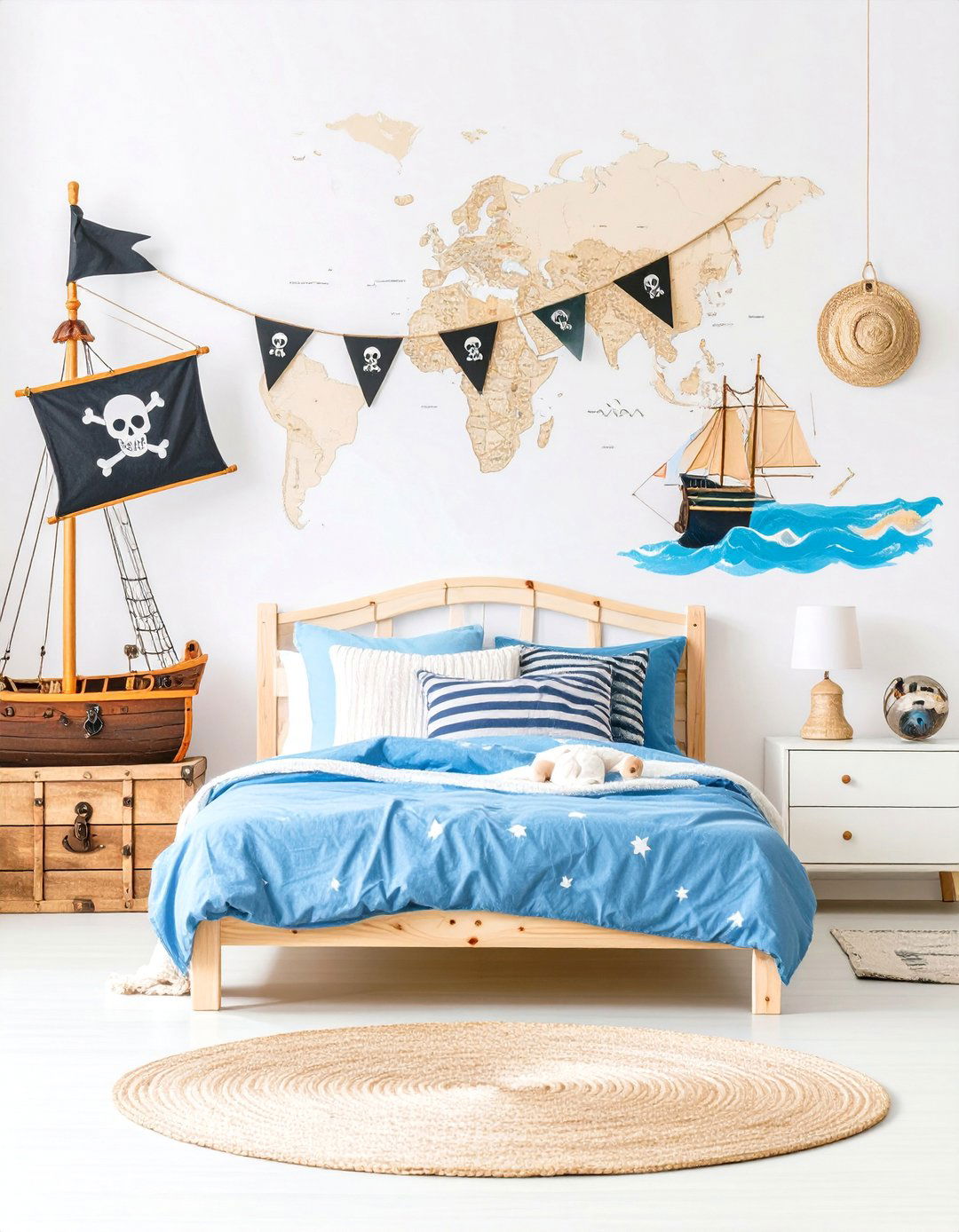 Pirates Treasure Cove Bedroom - 30 5 year old boy bedroom ideas