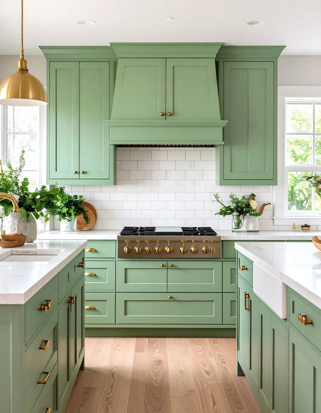 Pistachio Green Kitchen Cabinets - 30 2025 paint color trends