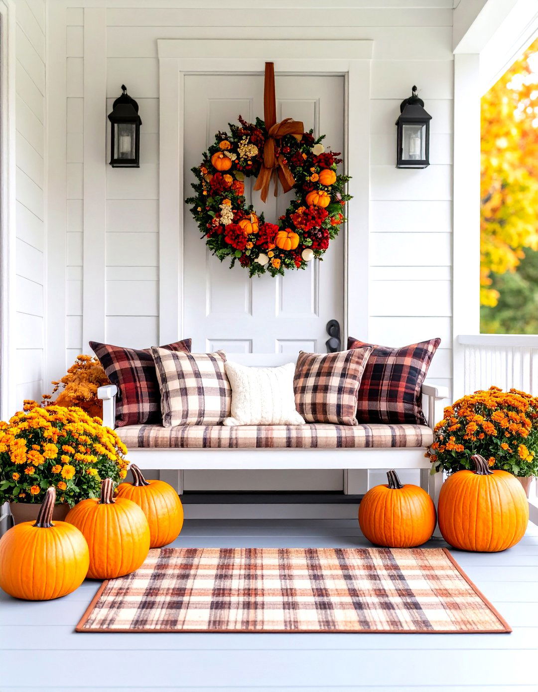 30 Fall Porch Ideas to Brighten Your Autumn Exterior - We Love Home Blog