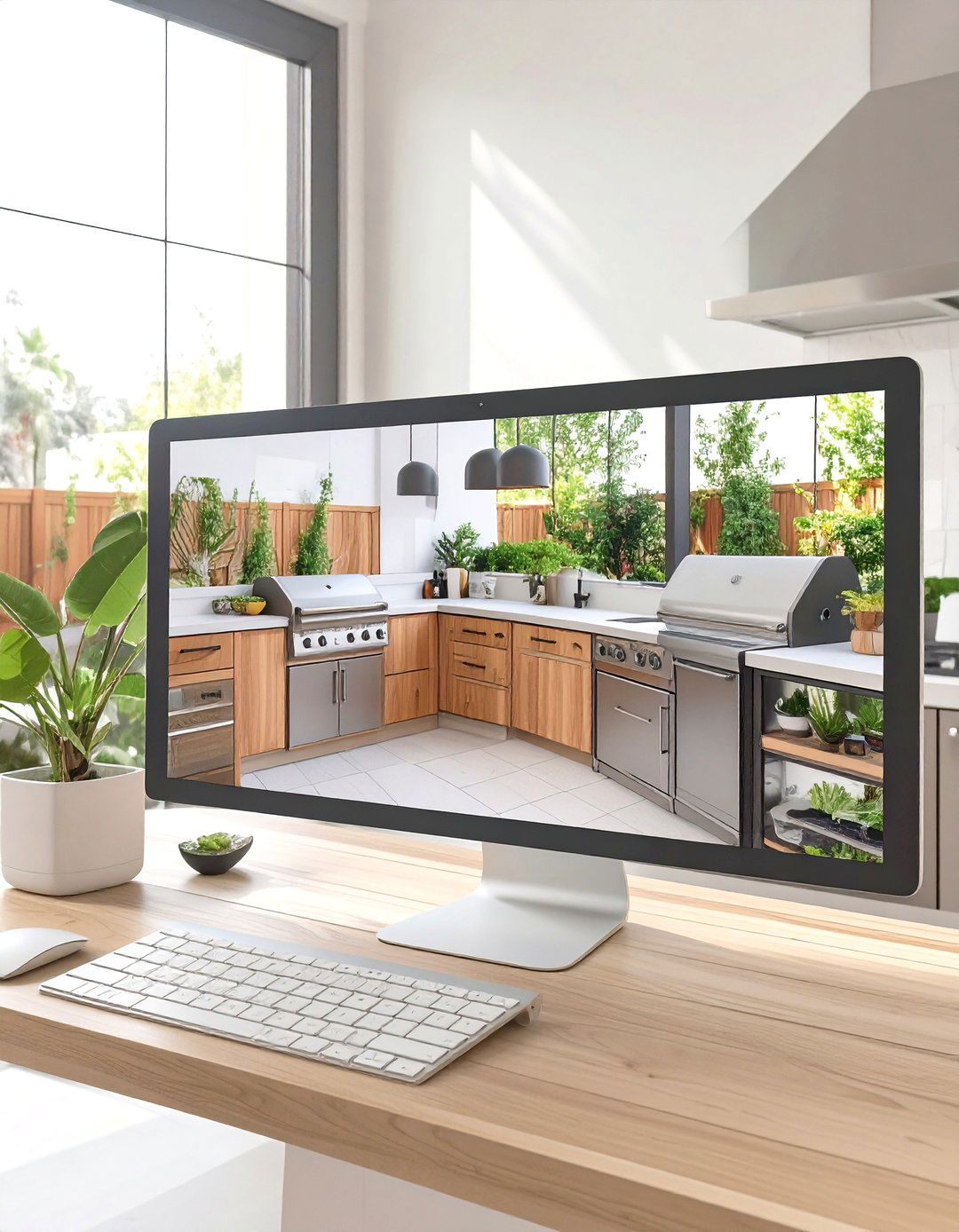 Planning with an L Shaped Outdoor Kitchen Layout Tool - 30 outdoor kitchen design tool ideas