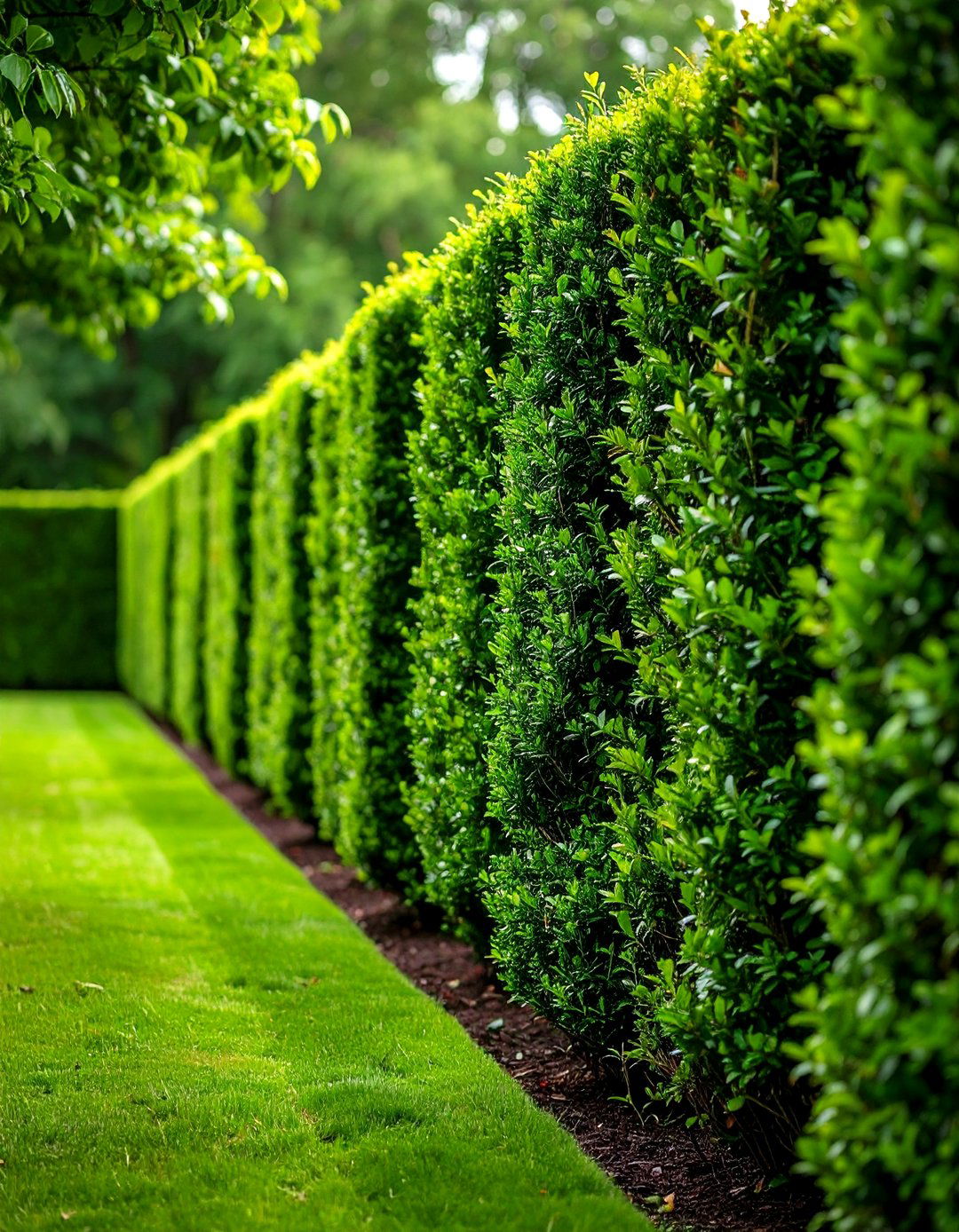 Planting Dense Shrubs for a Thick Hedge - 30 privacy landscaping ideas