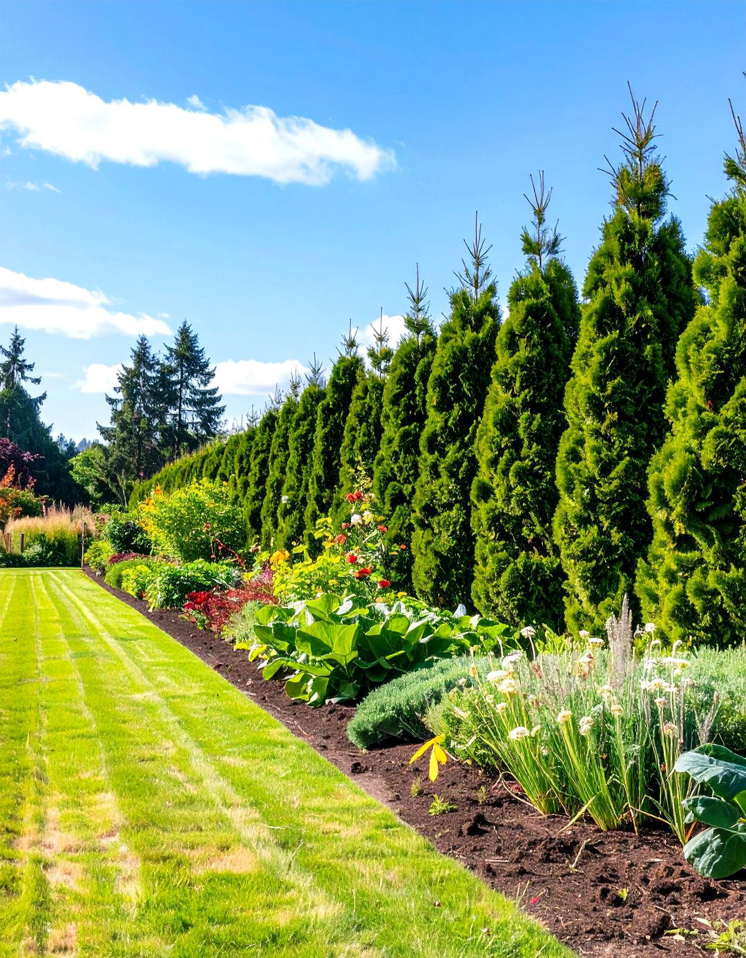 Planting Natural Windbreaks - 30 sustainable garden design ideas