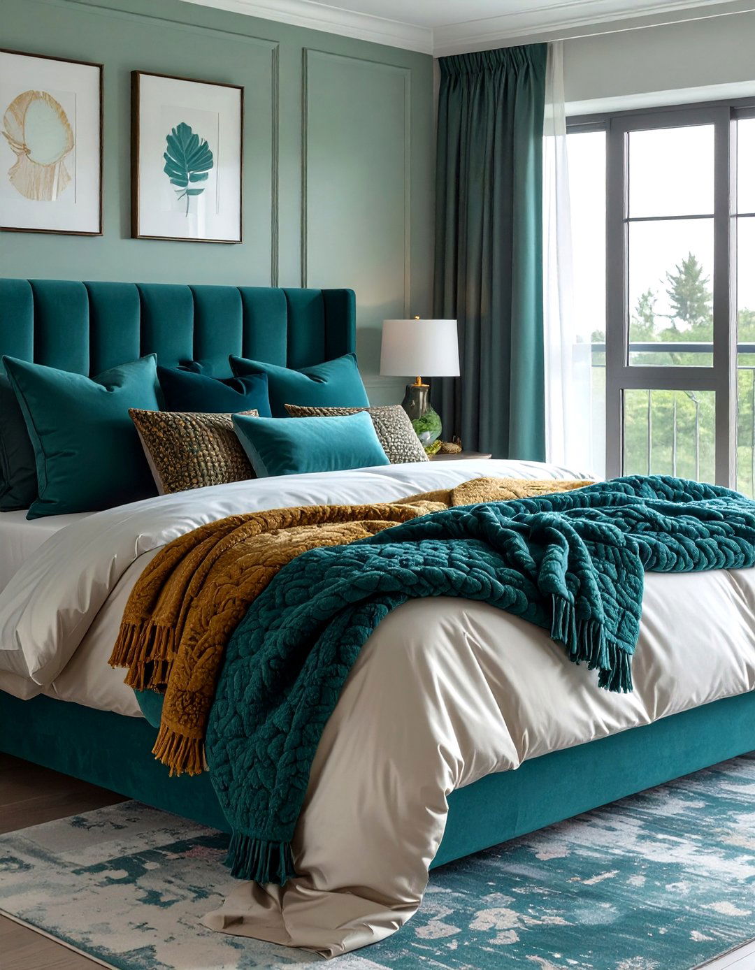 Play with Rich Textures - 30 ways to spice up the bedroom ideas